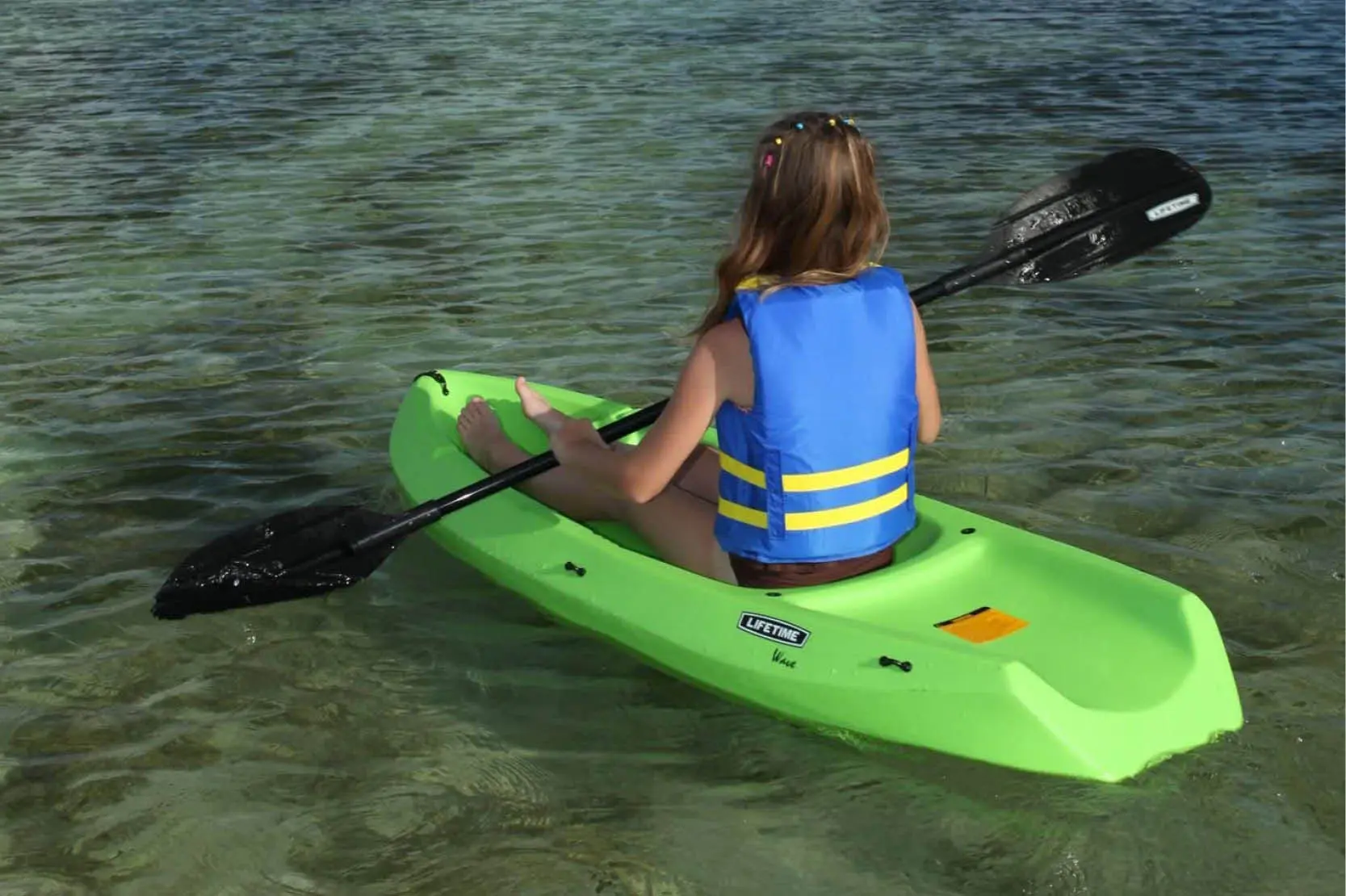 Child‑sized kayak rental at The Osthoff Resort & Spa