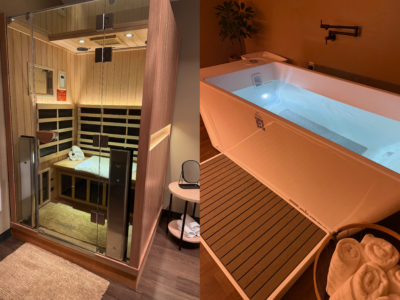 Enjoy contrast therapy at Osthoff Resort spa, alternating hot and cold treatments for relaxation.