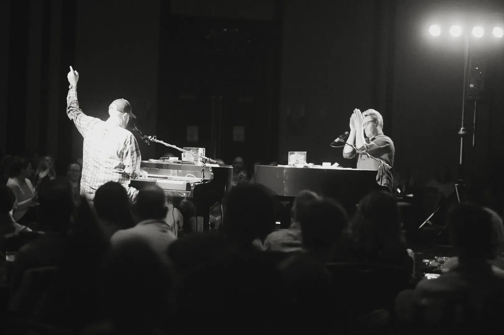 Double the Fun Dueling Pianos show at The Osthoff Resort featuring high‑energy musical entertainment and audience interaction
