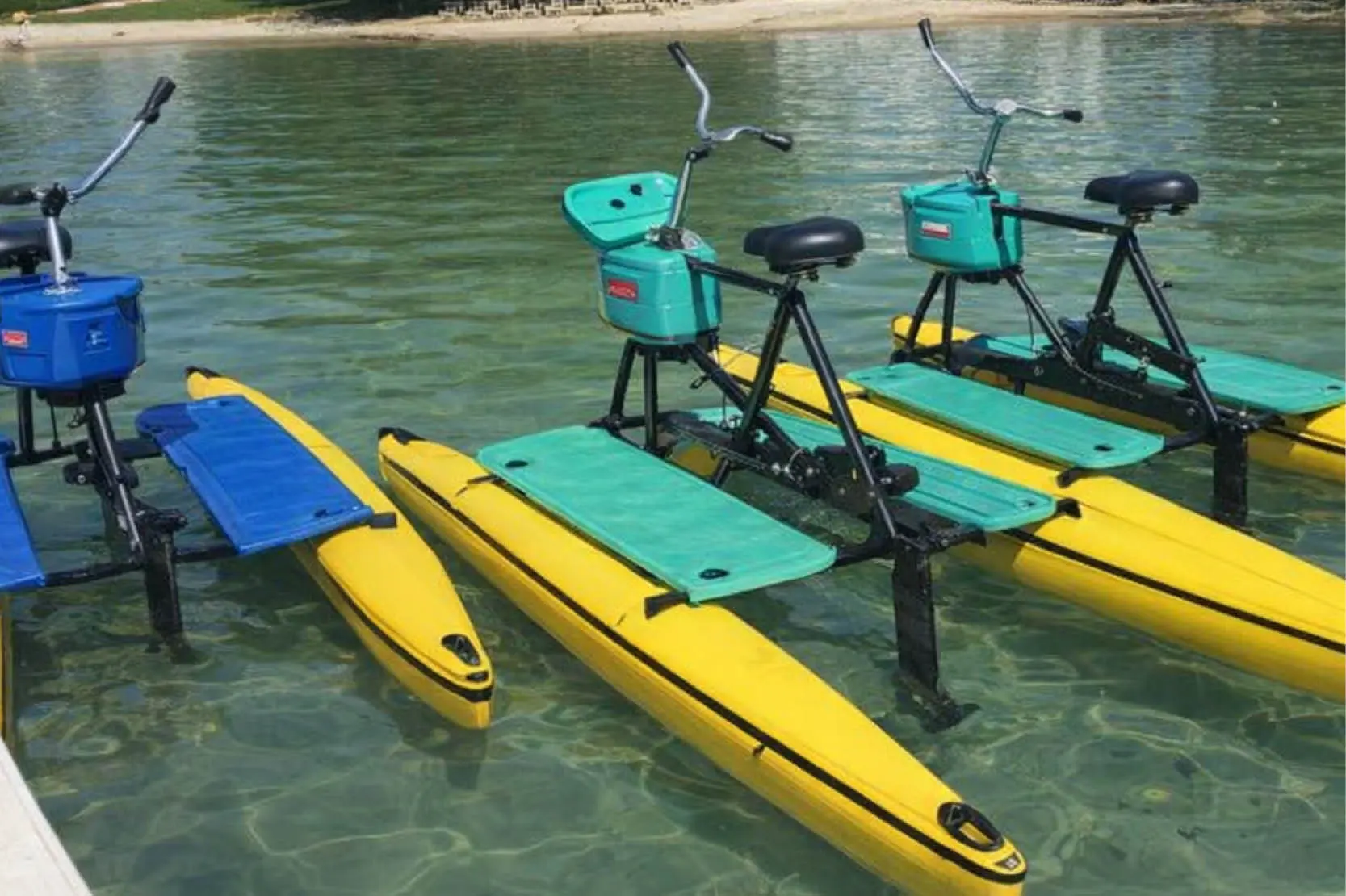 Single hydrobike rental at The Osthoff Resort & Spa