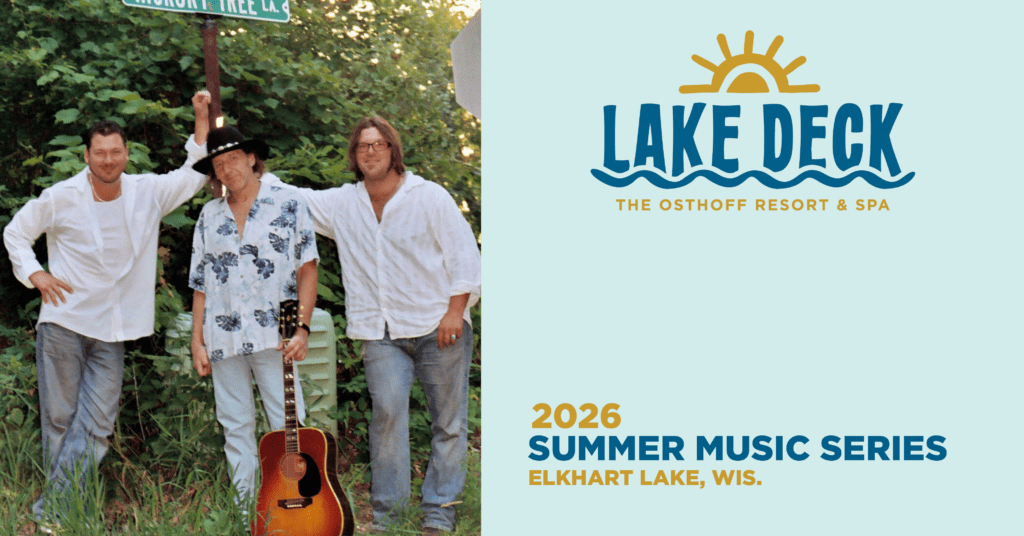 Live music on the lakefront at The Osthoff Resort featuring Dave Steffen Band