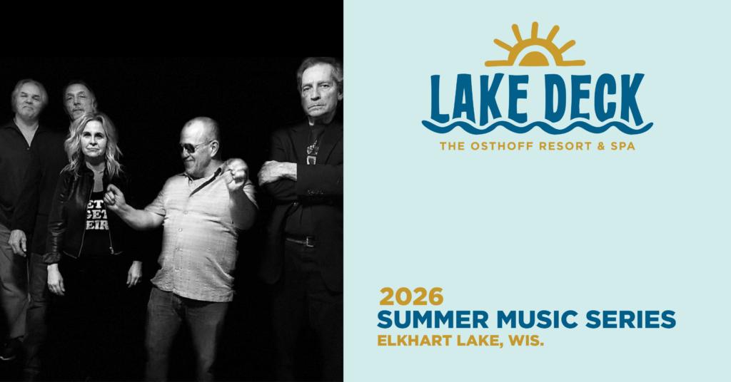Live music on the lakefront at The Osthoff Resort featuring Suzie & the Detonators