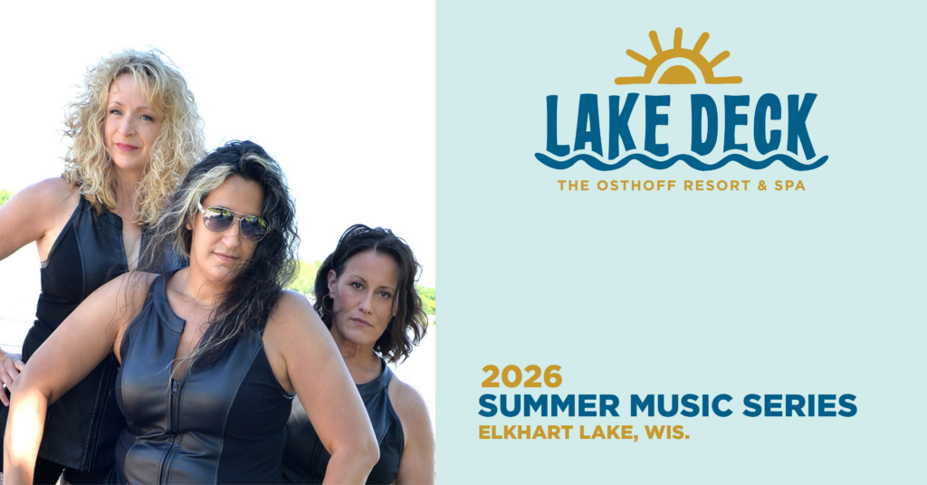 The Cougars performing live at The Lake Deck Summer Concert Series 2026