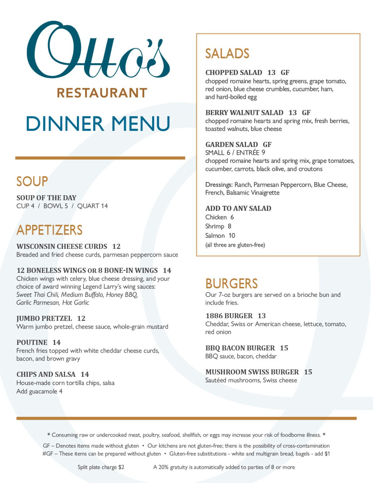 Otto’s Restaurant The Osthoff Resort