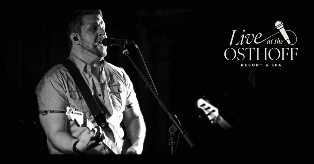 Phil Norby performing live music at The Osthoff Resort & Spa in Elkhart Lake.