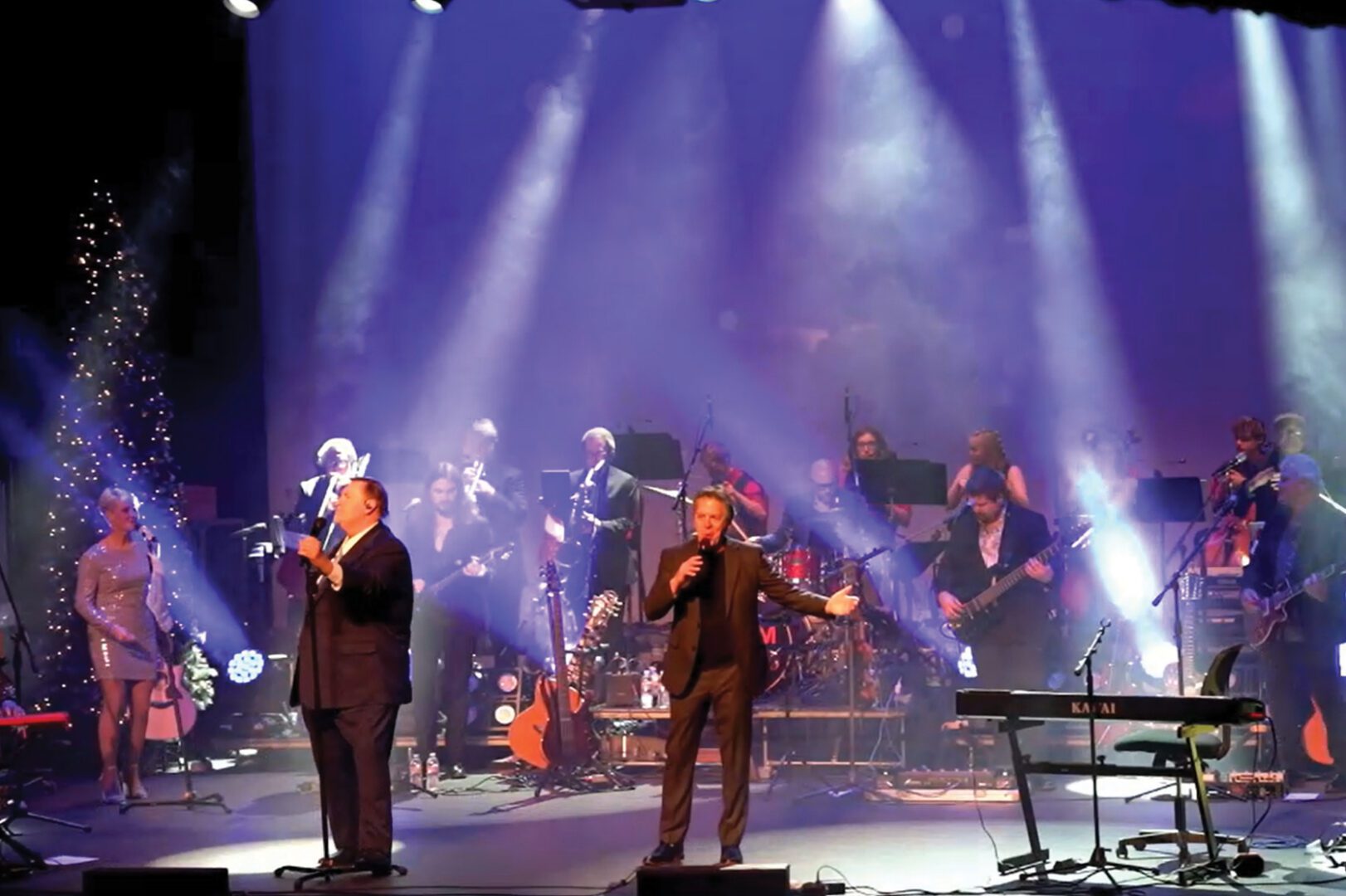 STEEM Entertainment Holiday Show at The Osthoff Resort & Spa featuring family-friendly soft rock and festive holiday music