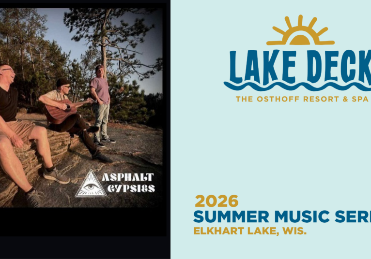 Live music on the lakefront at The Osthoff Resort featuring Asphalt Gypsies
