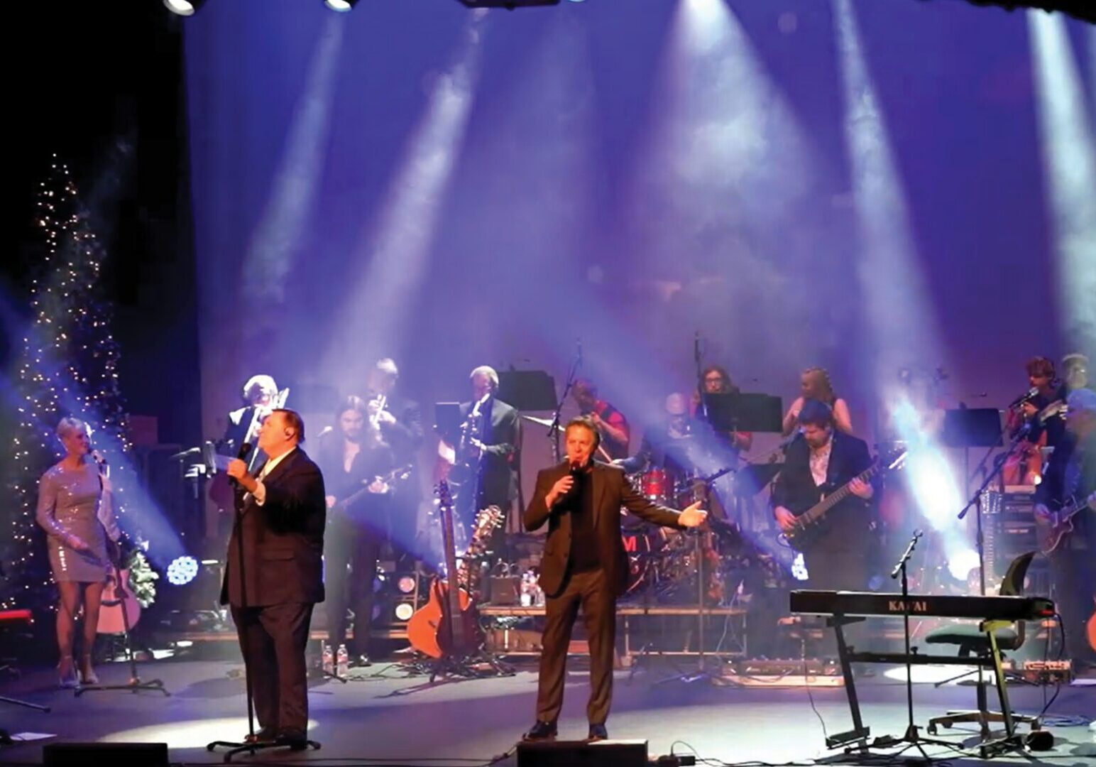 STEEM Entertainment Holiday Show at The Osthoff Resort & Spa featuring family-friendly soft rock and festive holiday music