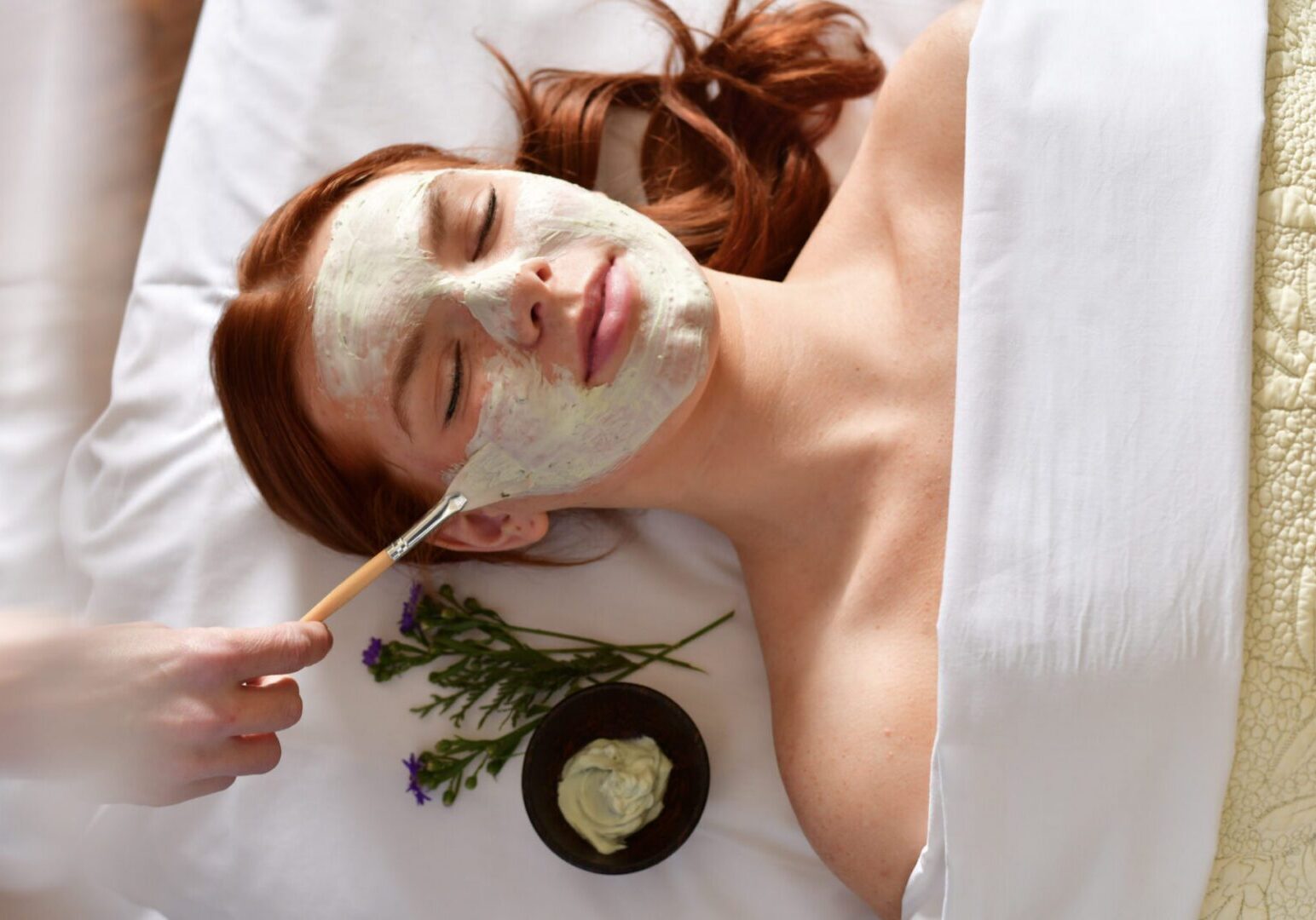 Aspira Spa at The Osthoff Resort promoting the Blooming in Beauty facial