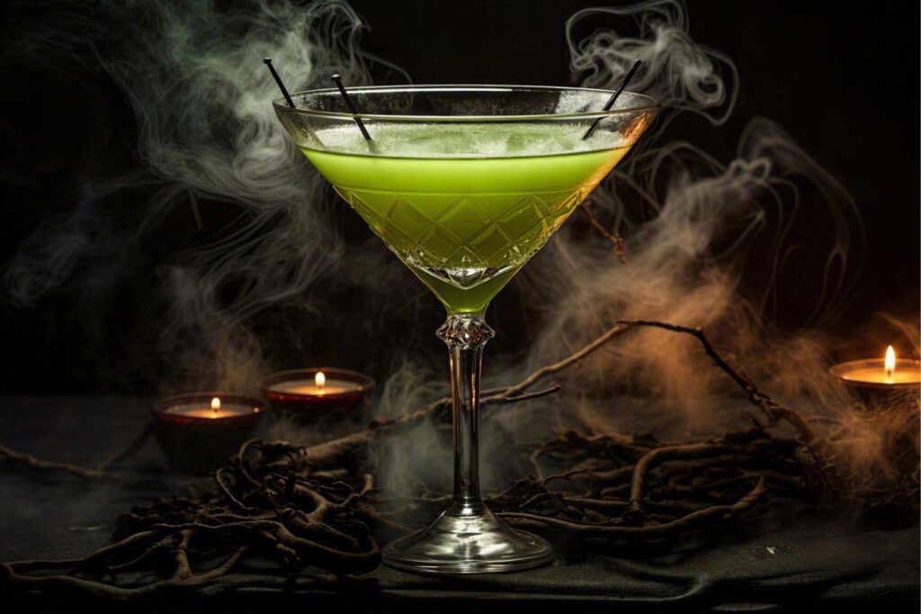 Halloween cocktail class at The Osthoff Resort featuring festive fall drinks, spooky garnishes, and hands‑on mixology.
